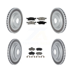 Transit Auto KGS-102353 Disc Brake Kit for 2016-2018 Mercedes-Benz GLE400 - Front and Rear