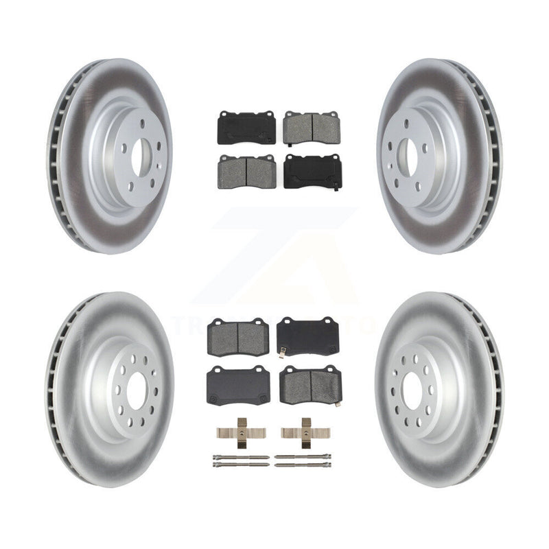 Transit Auto KGS-102354 Disc Brake Kit for 2016 Tesla S - Front and Rear
