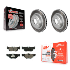 Transit Auto KGS-102357 Disc Brake Kit for 2013 BMW 328i xDrive - Rear