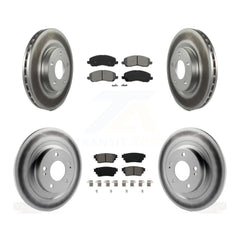 Transit Auto KGS-102364 Disc Brake Kit for 2017-2020 Mitsubishi Outlander - Front and Rear