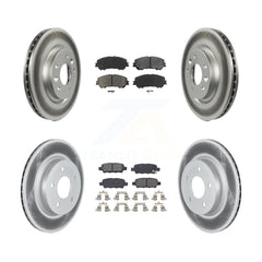 Transit Auto KGS-102365 Disc Brake Kit for 2017-2019 Nissan Rogue Sport, Nissan Qashqai - Front and Rear
