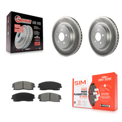 Transit Auto KGS-102371 Disc Brake Kit for 2015-2018 Dodge Charger - Front