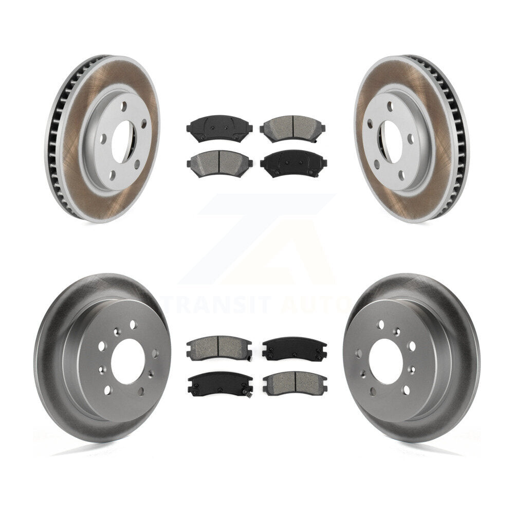 Transit Auto KGS-102373 Disc Brake Kit for 1997-2005 Chevrolet Venture, Oldsmobile Intrigue and More - Front and Rear