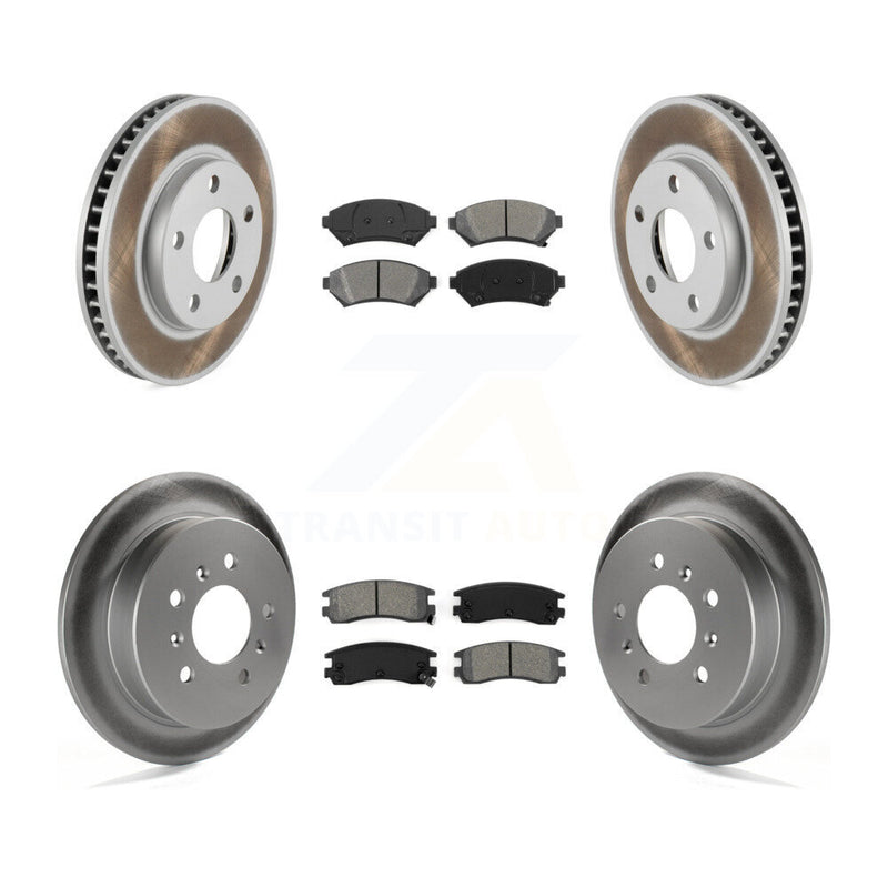 Transit Auto KGS-102373 Disc Brake Kit for 1997-2005 Chevrolet Venture, Oldsmobile Intrigue and More - Front and Rear