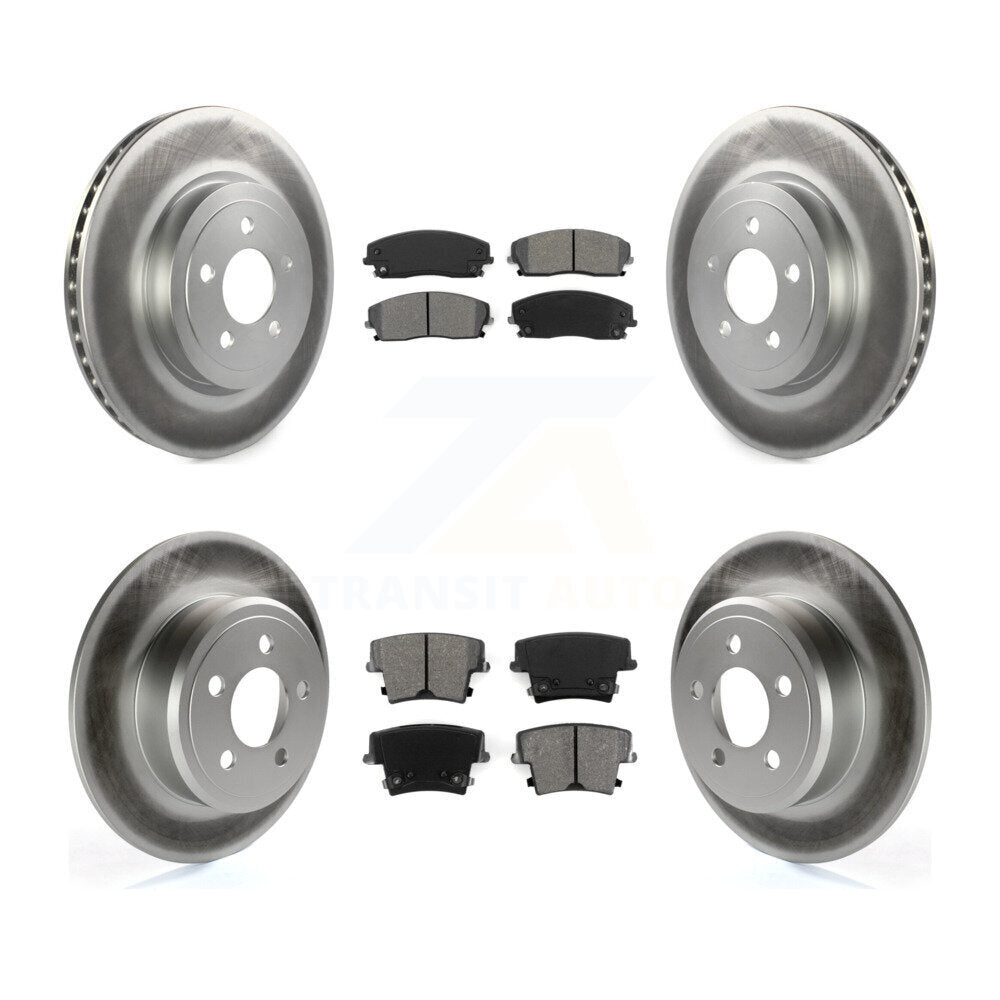 Transit Auto KGS-102376 Disc Brake Kit for 2015-2018 Dodge Charger - Front and Rear