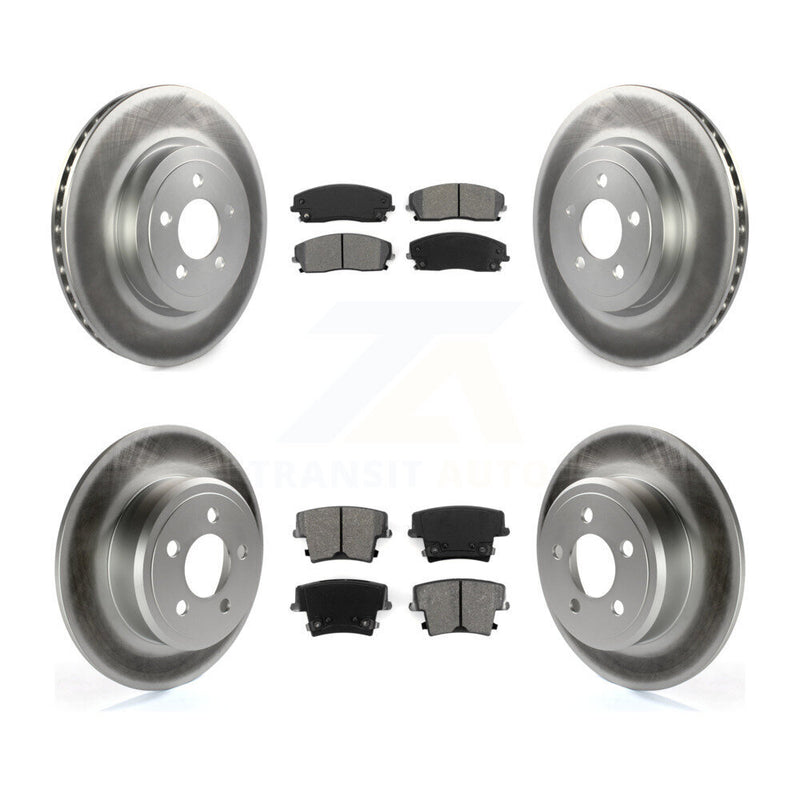 Transit Auto KGS-102376 Disc Brake Kit for 2015-2018 Dodge Charger - Front and Rear