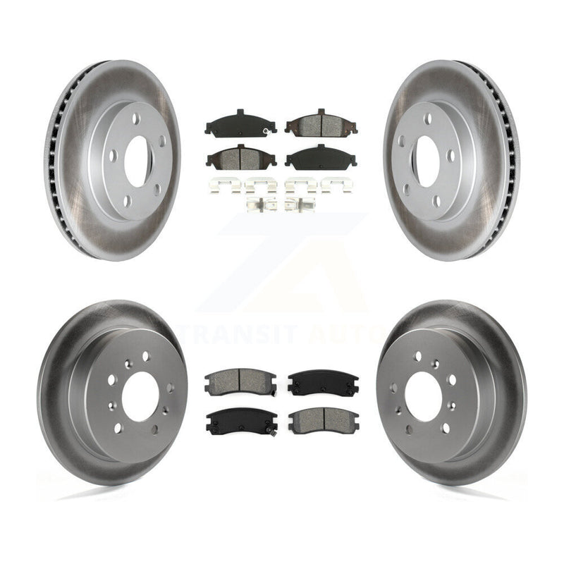 Transit Auto KGS-102377 Disc Brake Kit for 1999-2005 Oldsmobile Alero, Pontiac Grand Am - Front and Rear