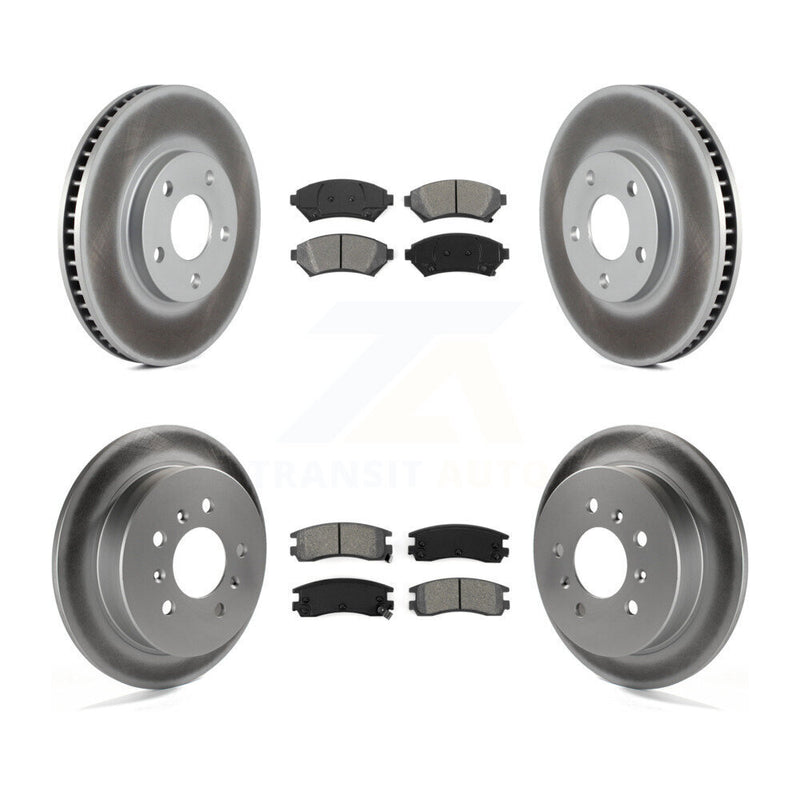 Transit Auto KGS-102378 Disc Brake Kit for 1998-2005 Chevrolet Impala, Chevrolet Monte Carlo, Oldsmobile Intrigue - Front and Rear