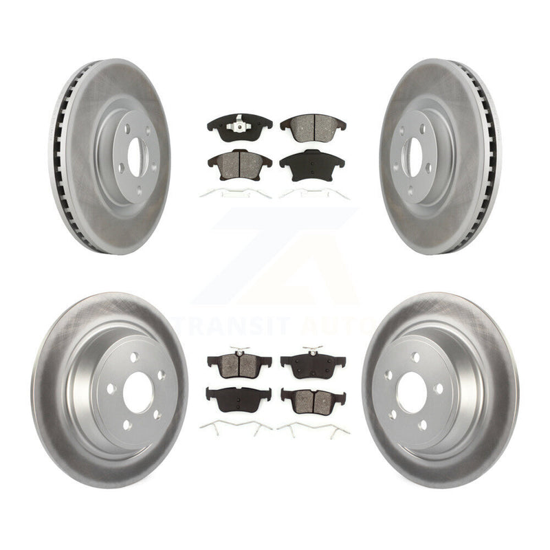 Transit Auto KGS-102379 Disc Brake Kit for 2019-2020 Ford SSV Plug-In Hybrid - Front and Rear