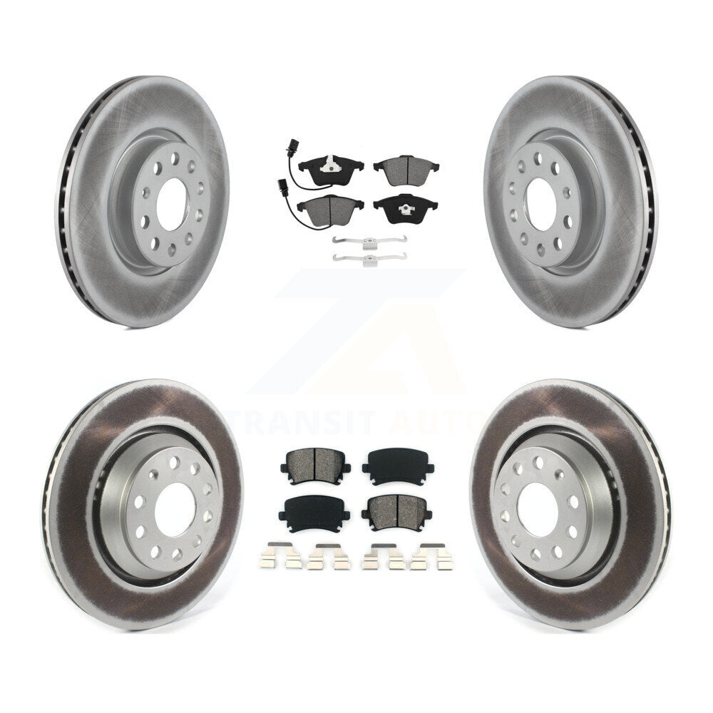 Transit Auto KGS-102383 Disc Brake Kit for 2008-2012 Volkswagen CC, Volkswagen R32 - Front and Rear