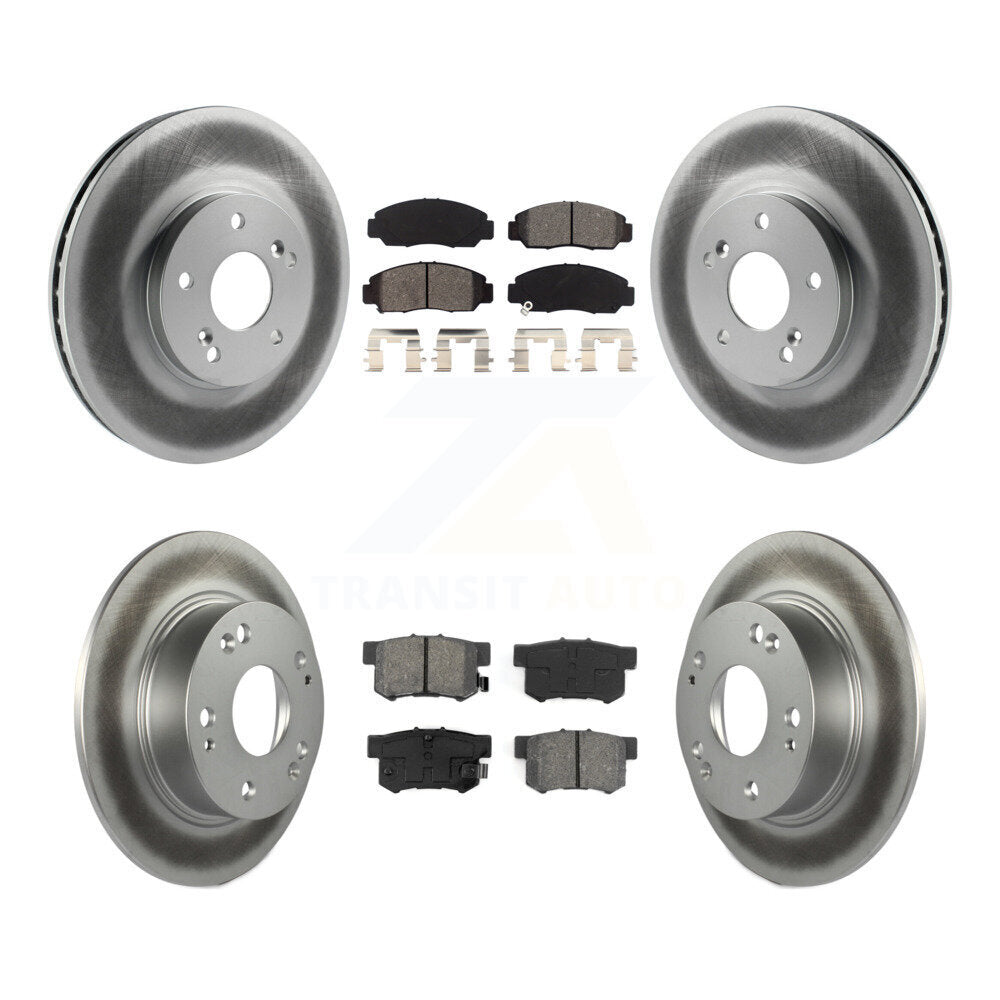 Transit Auto KGS-102388 Disc Brake Kit for 2005-2007 Honda Accord - Front and Rear
