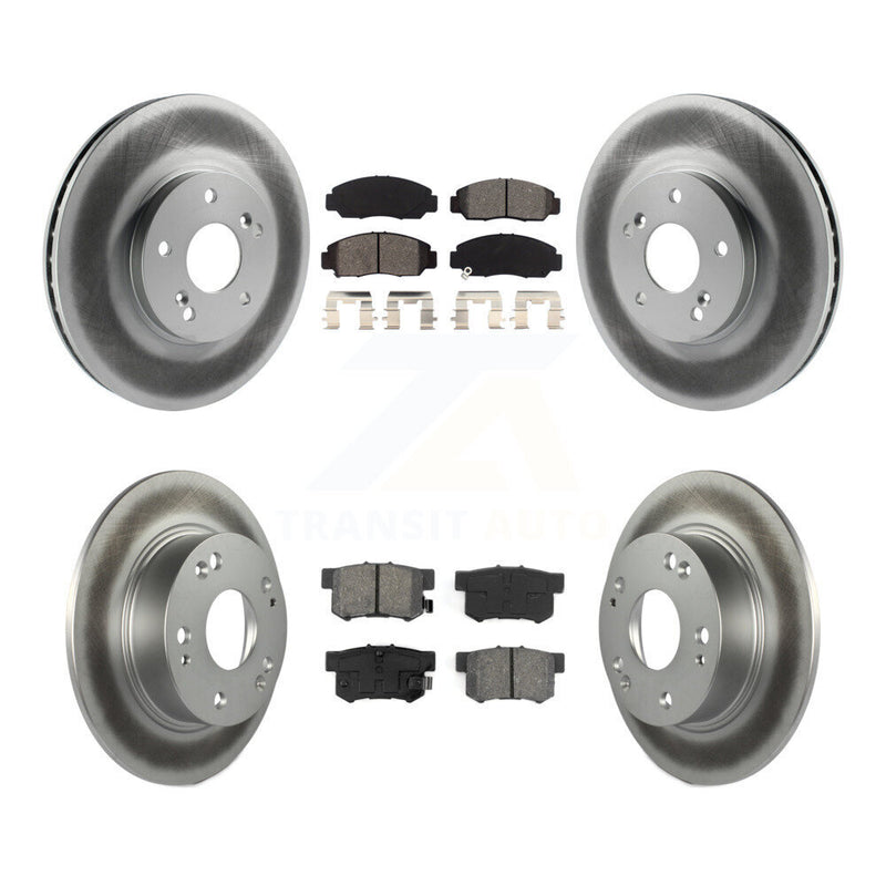 Transit Auto KGS-102388 Disc Brake Kit for 2005-2007 Honda Accord - Front and Rear