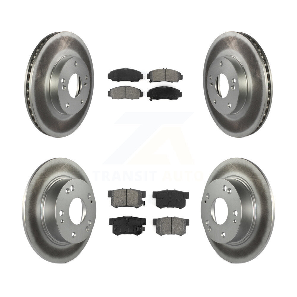 Transit Auto KGS-102389 Disc Brake Kit for 2005 Honda Accord - Front and Rear