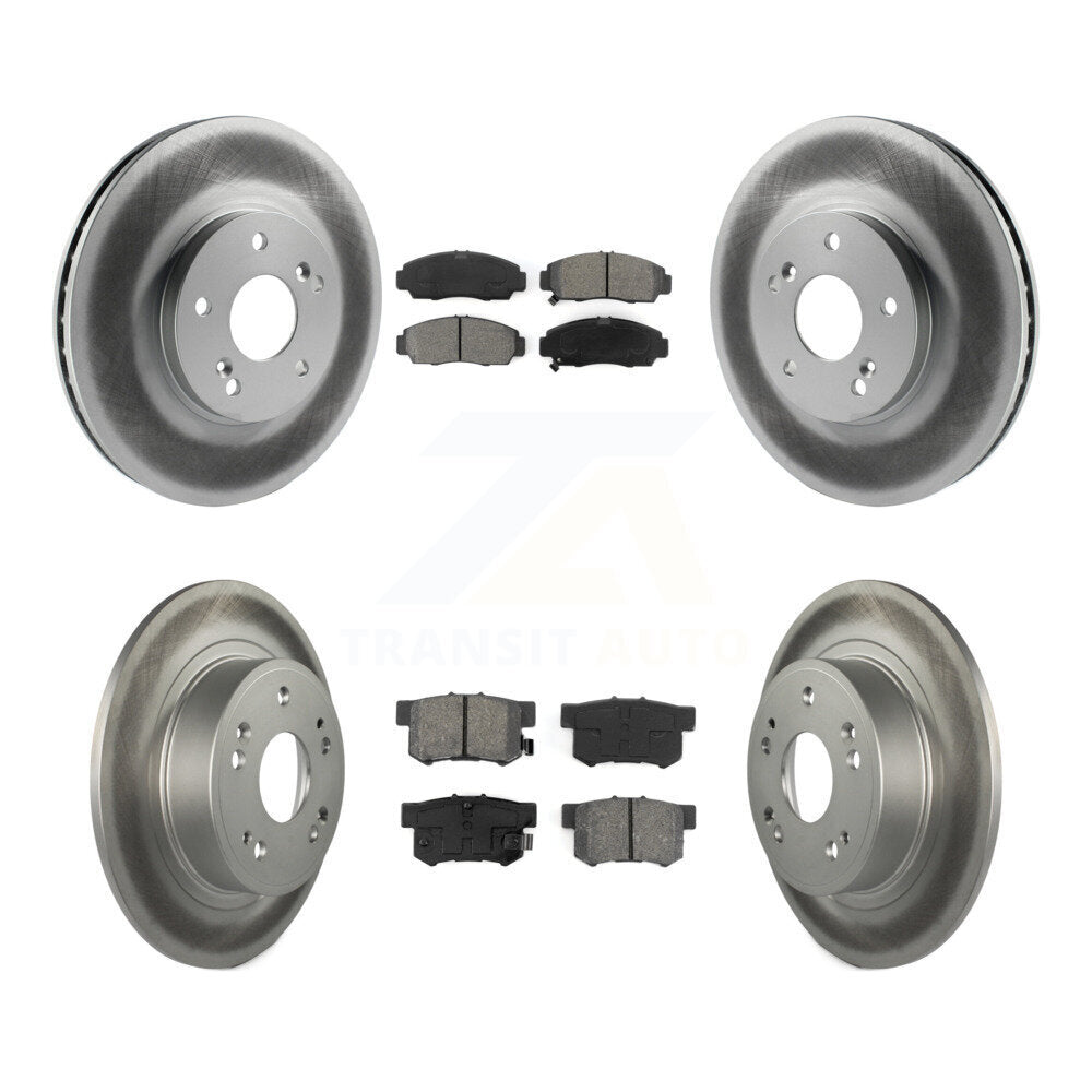 Transit Auto KGS-102390 Disc Brake Kit for 2006-2007 Honda Accord - Front and Rear