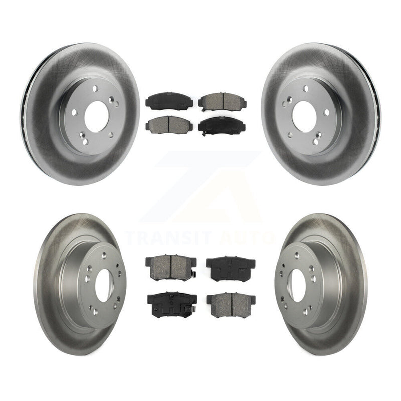 Transit Auto KGS-102390 Disc Brake Kit for 2006-2007 Honda Accord - Front and Rear