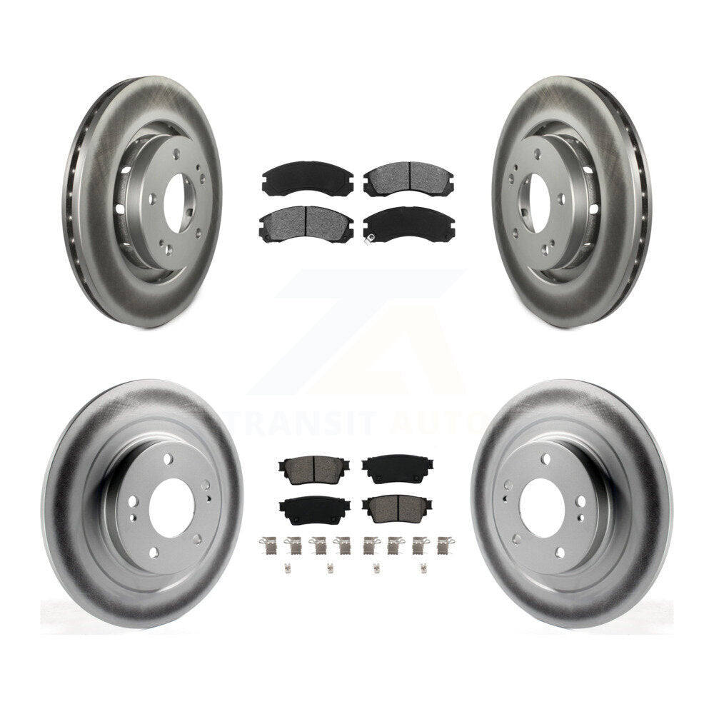 Transit Auto KGS-102392 Disc Brake Kit for 2018-2022 Mitsubishi Outlander PHEV - Front and Rear