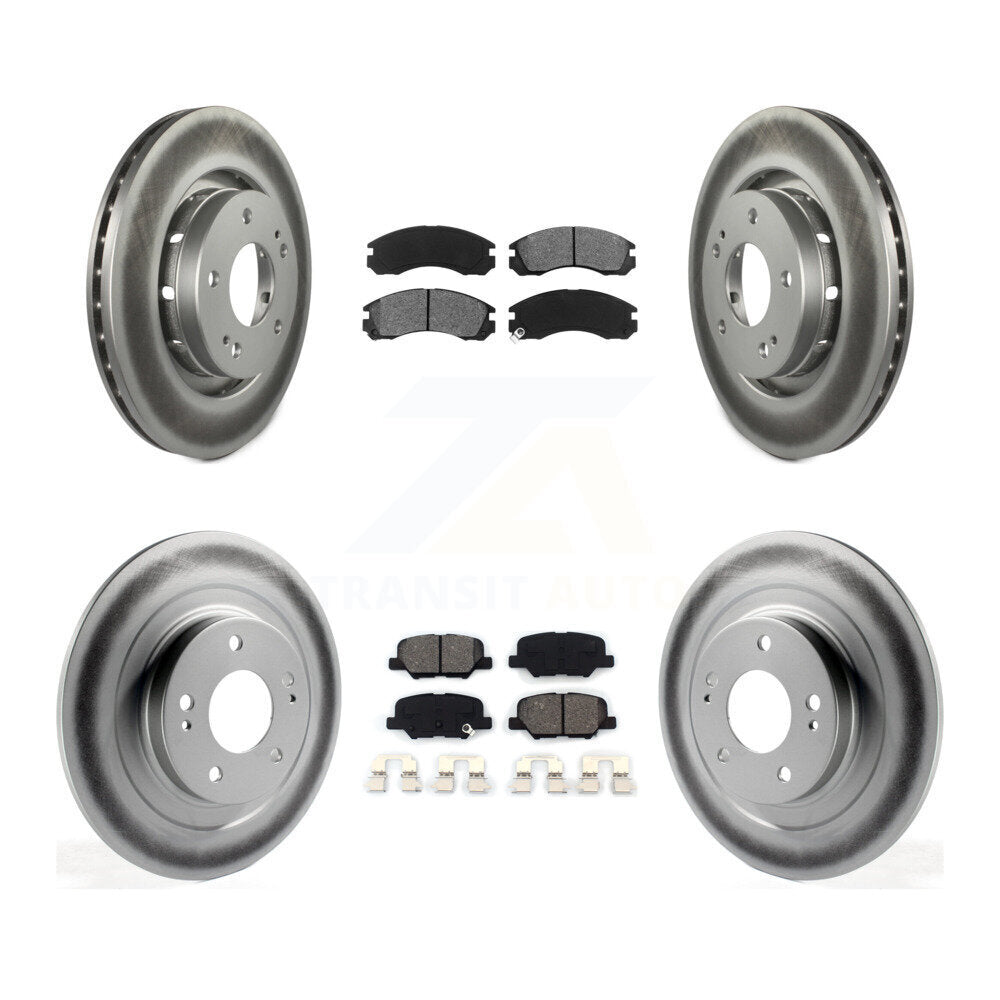 Transit Auto KGS-102393 Disc Brake Kit for 2018-2020 Mitsubishi Outlander PHEV - Front and Rear