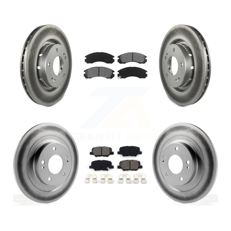 Transit Auto KGS-102393 Disc Brake Kit for 2018-2020 Mitsubishi Outlander PHEV - Front and Rear