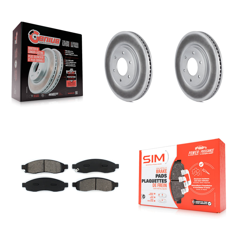 Transit Auto KGS-102398 Disc Brake Kit for 2007 Nissan TITAN - Front