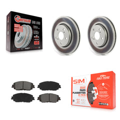 Transit Auto KGS-102400 Disc Brake Kit for 2019 Toyota C-HR - Front