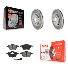 Transit Auto KGS-102404 Disc Brake Kit for 1992-1999 Audi A6 Quattro, Audi 100 Quattro - Front