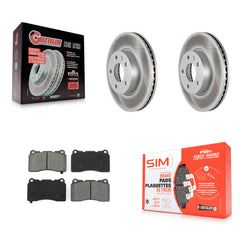 Transit Auto KGS-102408 Disc Brake Kit for 2019 Cadillac ATS - Front
