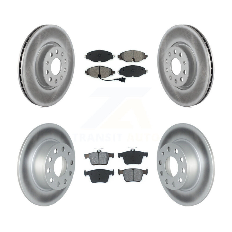Transit Auto KGS-102409 Disc Brake Kit for 2022-2023 Volkswagen Taos - Front and Rear
