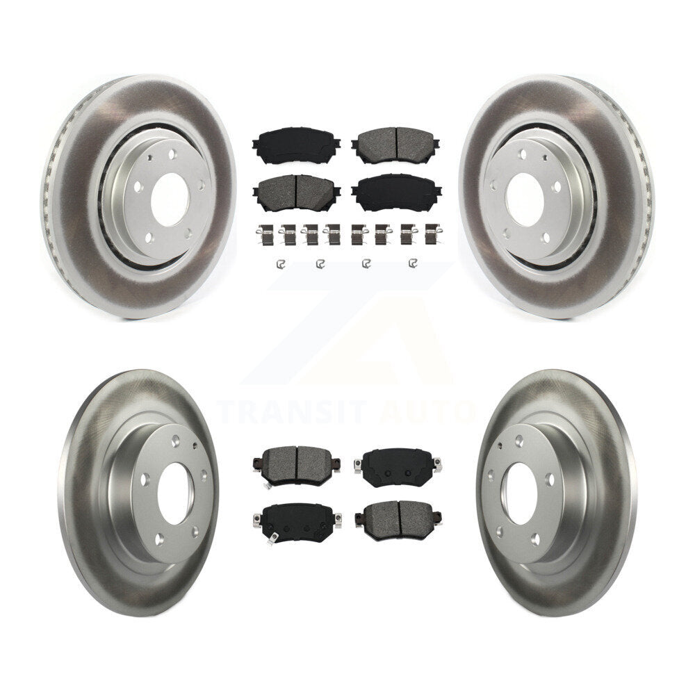 Transit Auto KGS-102410 Disc Brake Kit for 2021 Mazda 6 - Front and Rear