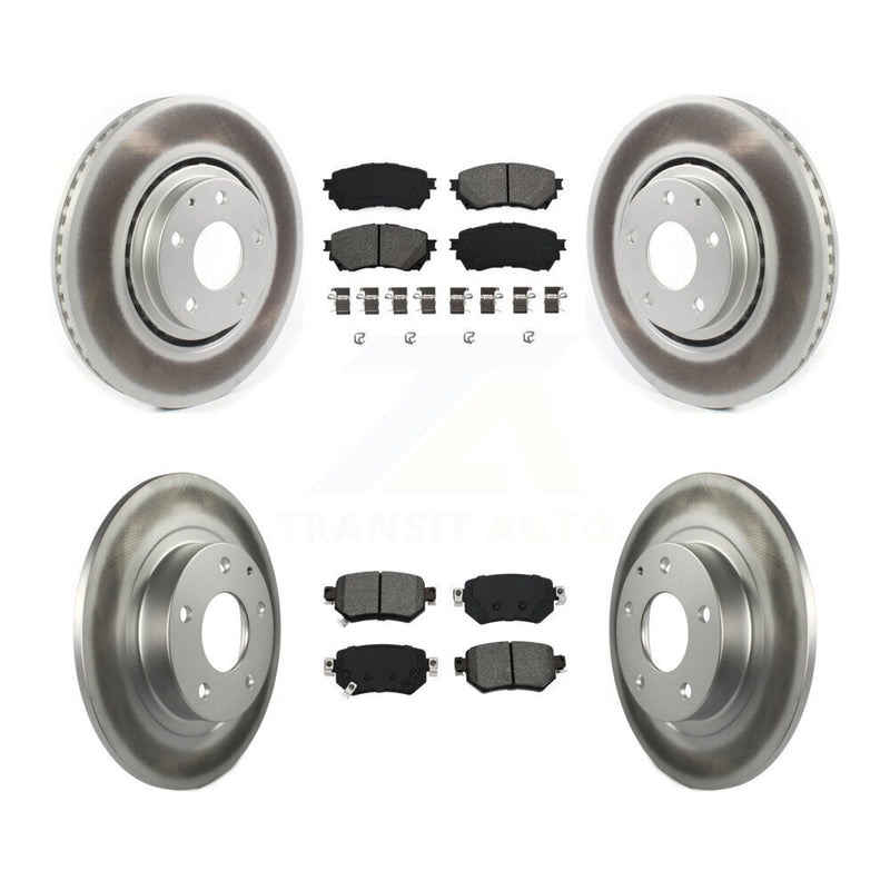 Transit Auto KGS-102410 Disc Brake Kit for 2021 Mazda 6 - Front and Rear
