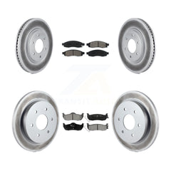 Transit Auto KGS-102412 Disc Brake Kit for 2007 Nissan TITAN - Front and Rear