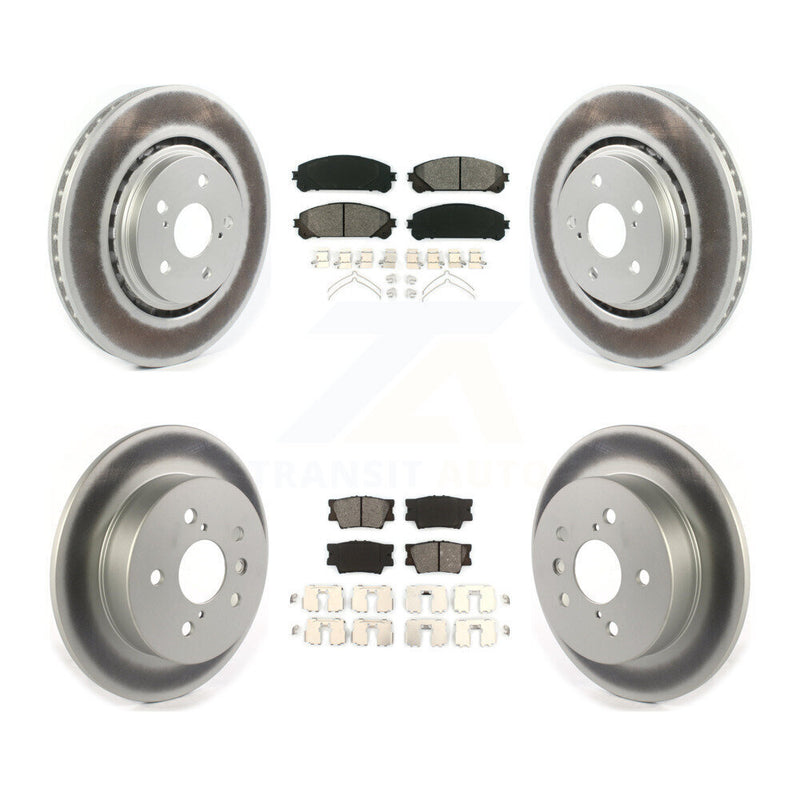 Transit Auto KGS-102413 Disc Brake Kit for 2022 Toyota Camry - Front and Rear