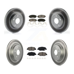 Transit Auto KGS-102415 Disc Brake Kit for 2020 Honda CR-V - Front and Rear
