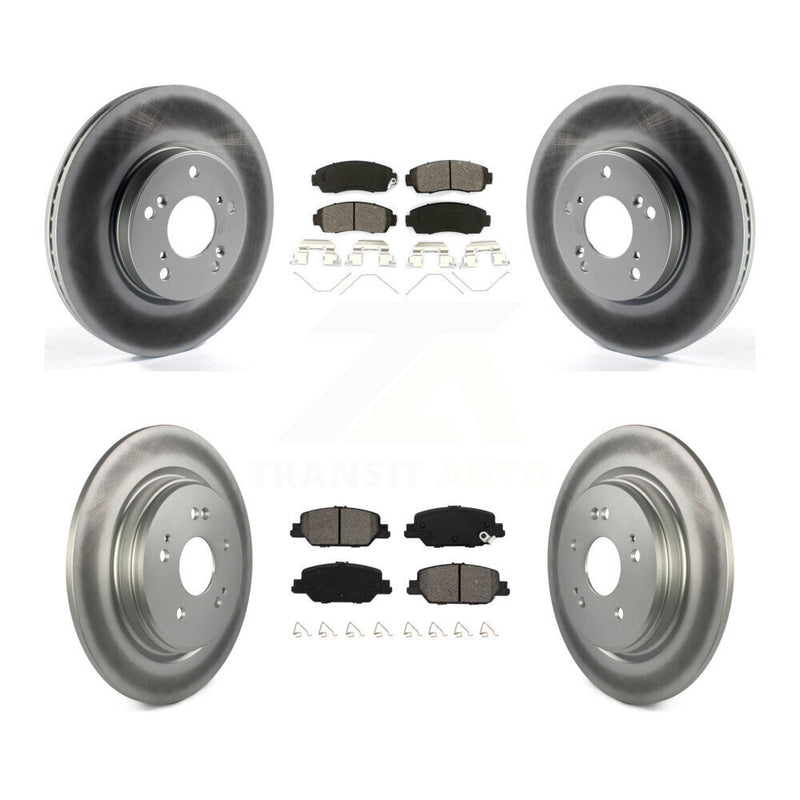 Transit Auto KGS-102415 Disc Brake Kit for 2020 Honda CR-V - Front and Rear
