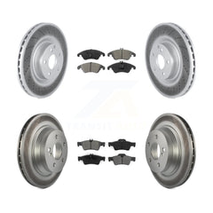 Transit Auto KGS-102420 Disc Brake Kit for 2015-2016 Mercedes-Benz E400 - Front and Rear
