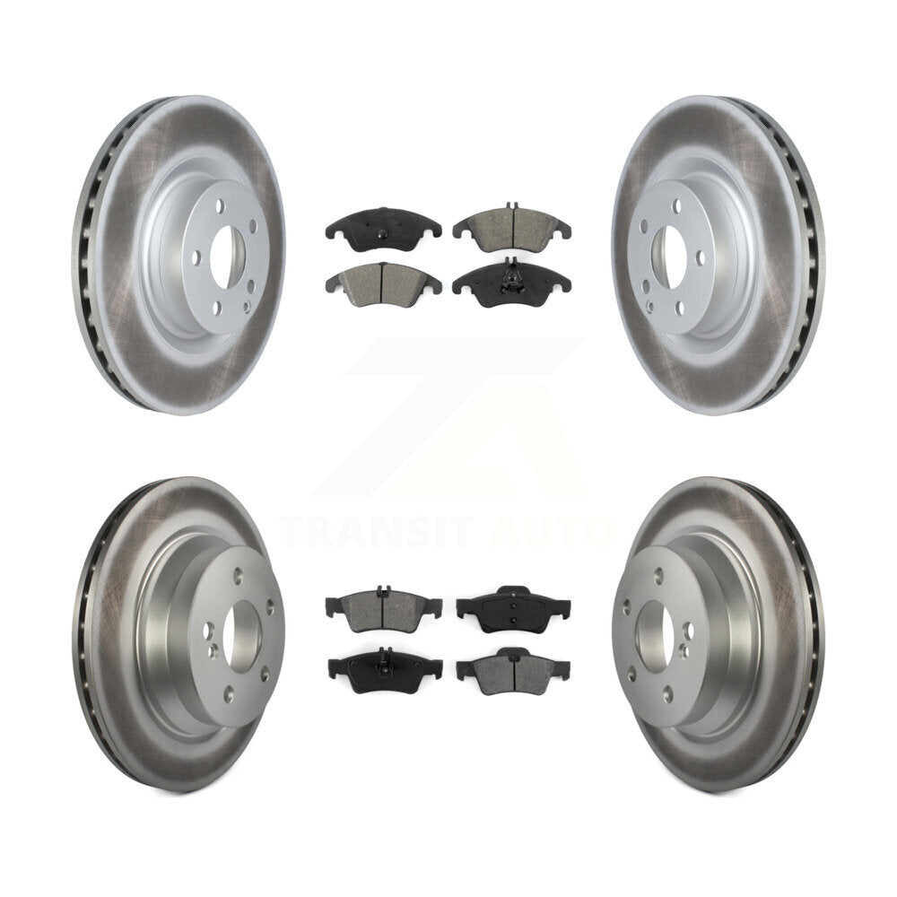 Transit Auto KGS-102421 Disc Brake Kit for 2015-2016 Mercedes-Benz E400 - Front and Rear