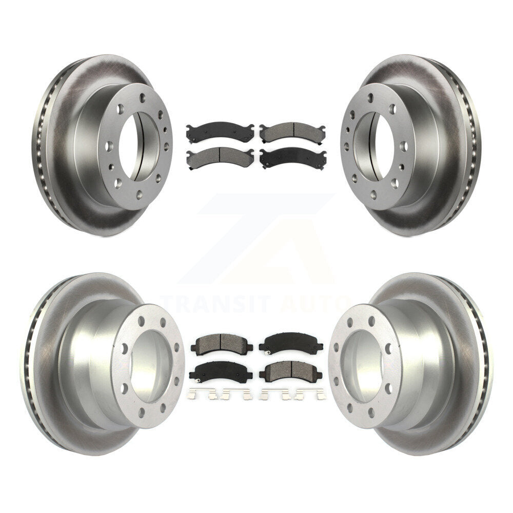 Transit Auto KGS-102425 Disc Brake Kit for 2016 Chevrolet Express 4500 - Front and Rear