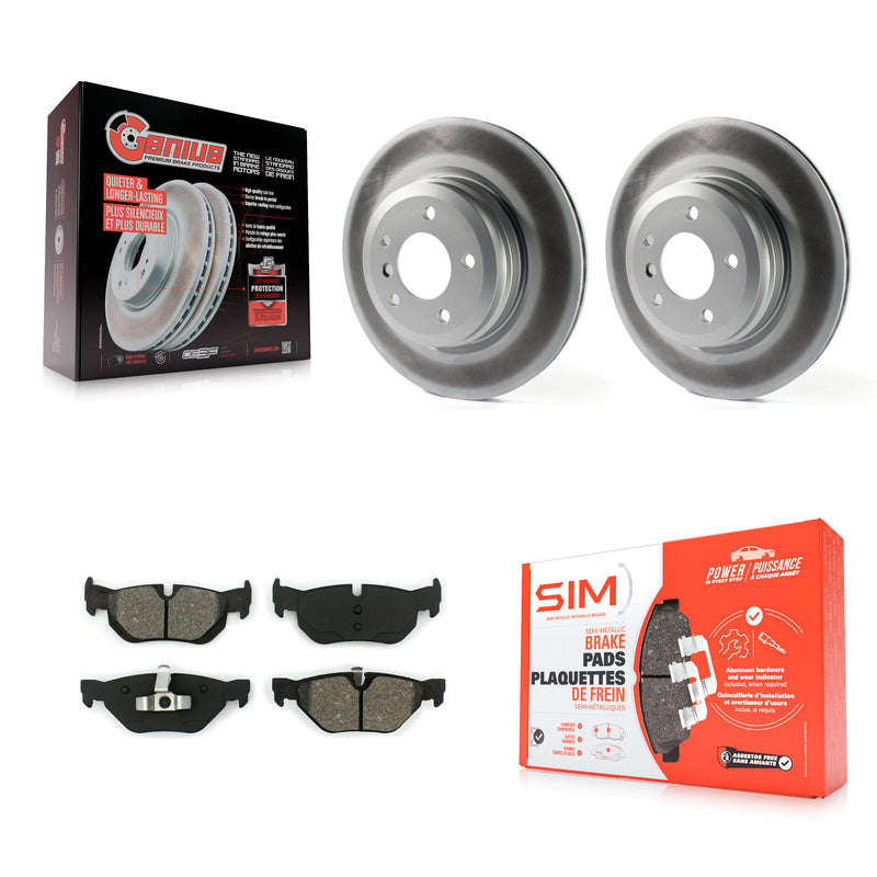 Transit Auto KGS-102427 Disc Brake Kit for 2012 BMW X1 - Rear