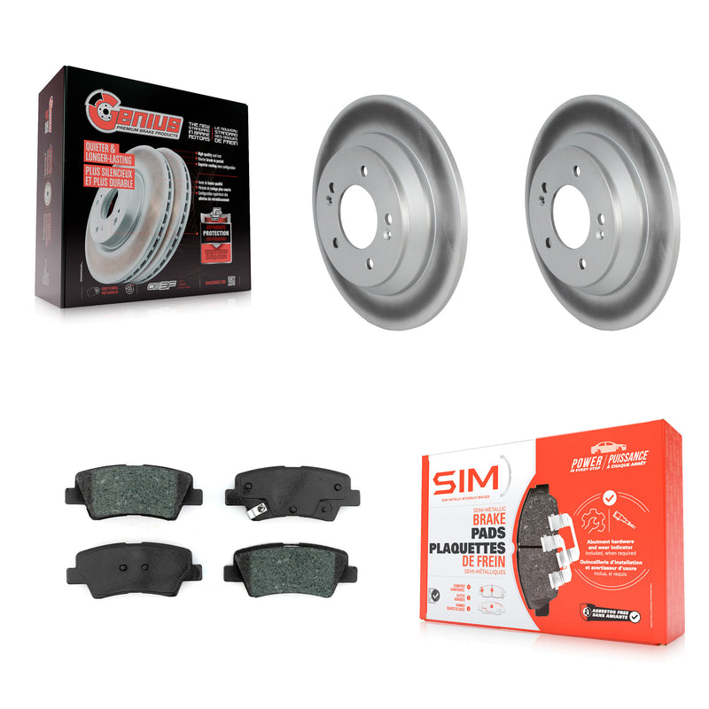 Transit Auto KGS-102429 Disc Brake Kit for 2020-2022 Kia Soul - Rear