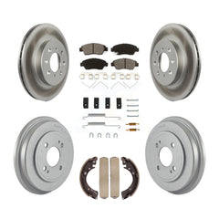 Transit Auto KGS-102430 Disc Brake Kit for 2004-2005 Honda Civic - Front and Rear