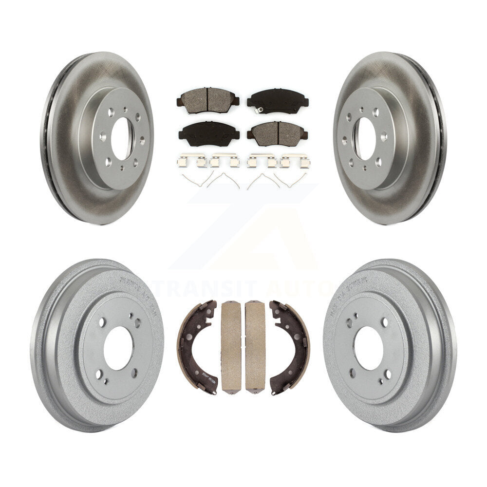Transit Auto KGS-102431 Disc Brake Kit for 2004-2005 Honda Civic - Front and Rear