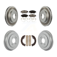 Transit Auto KGS-102431 Disc Brake Kit for 2004-2005 Honda Civic - Front and Rear