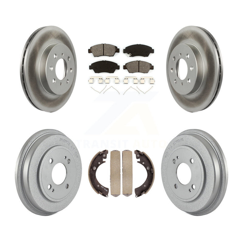 Transit Auto KGS-102431 Disc Brake Kit for 2004-2005 Honda Civic - Front and Rear