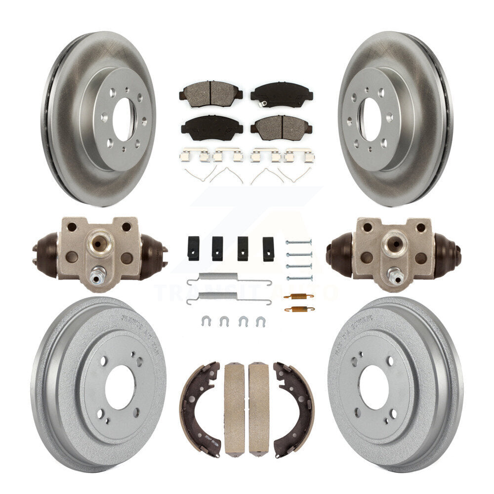 Transit Auto KGS-102432 Disc Brake Kit for 2004-2005 Honda Civic - Front and Rear