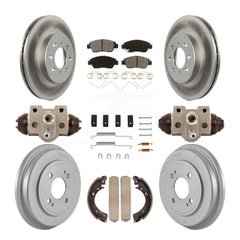 Transit Auto KGS-102432 Disc Brake Kit for 2004-2005 Honda Civic - Front and Rear