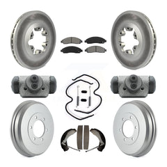 Transit Auto KGS-102433 Disc Brake Kit for 2004-2008 Isuzu i-290, Isuzu i-370 and More - Front and Rear