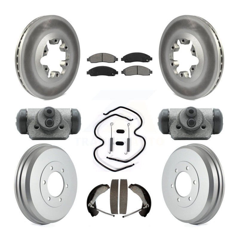 Transit Auto KGS-102433 Disc Brake Kit for 2004-2008 Isuzu i-290, Isuzu i-370 and More - Front and Rear