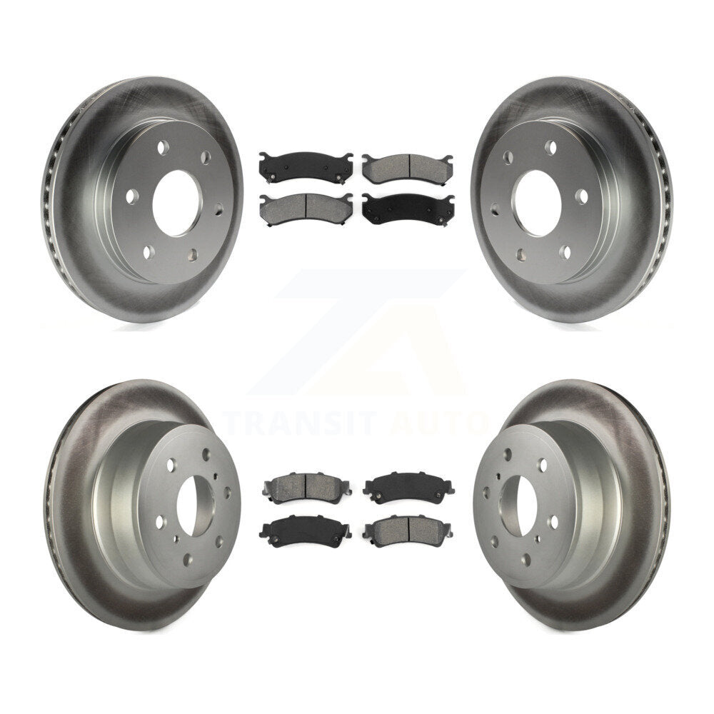 Transit Auto KGS-102436 Disc Brake Kit for 2007 GMC Sierra 1500 Classic - Front and Rear