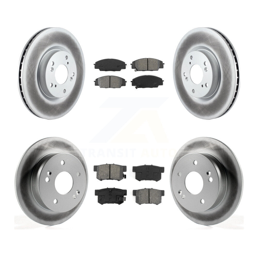 Transit Auto KGS-102438 Disc Brake Kit for 2002-2006 Acura RSX - Front and Rear
