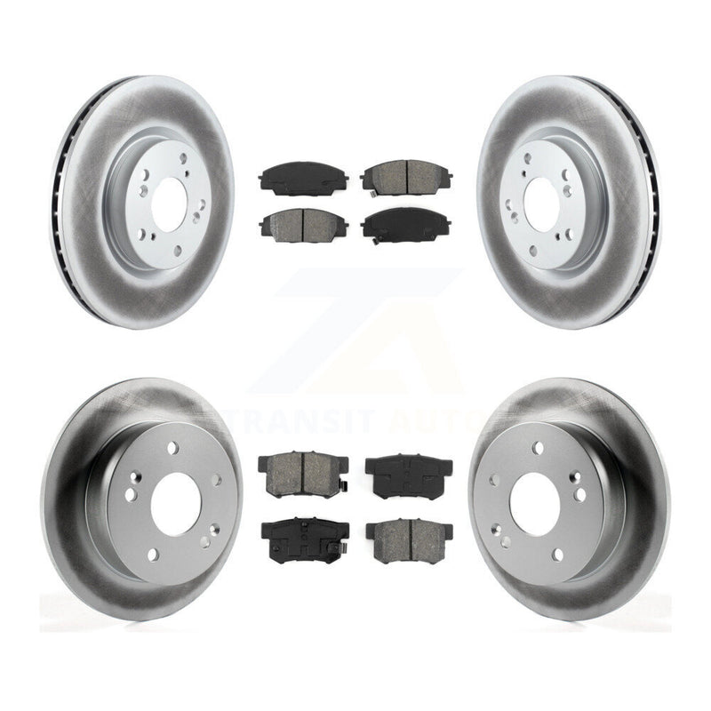 Transit Auto KGS-102438 Disc Brake Kit for 2002-2006 Acura RSX - Front and Rear