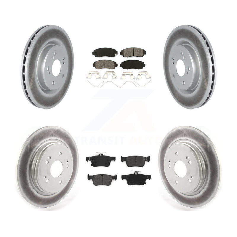 Transit Auto KGS-102440 Disc Brake Kit for 2019-2021 Acura RDX - Front and Rear